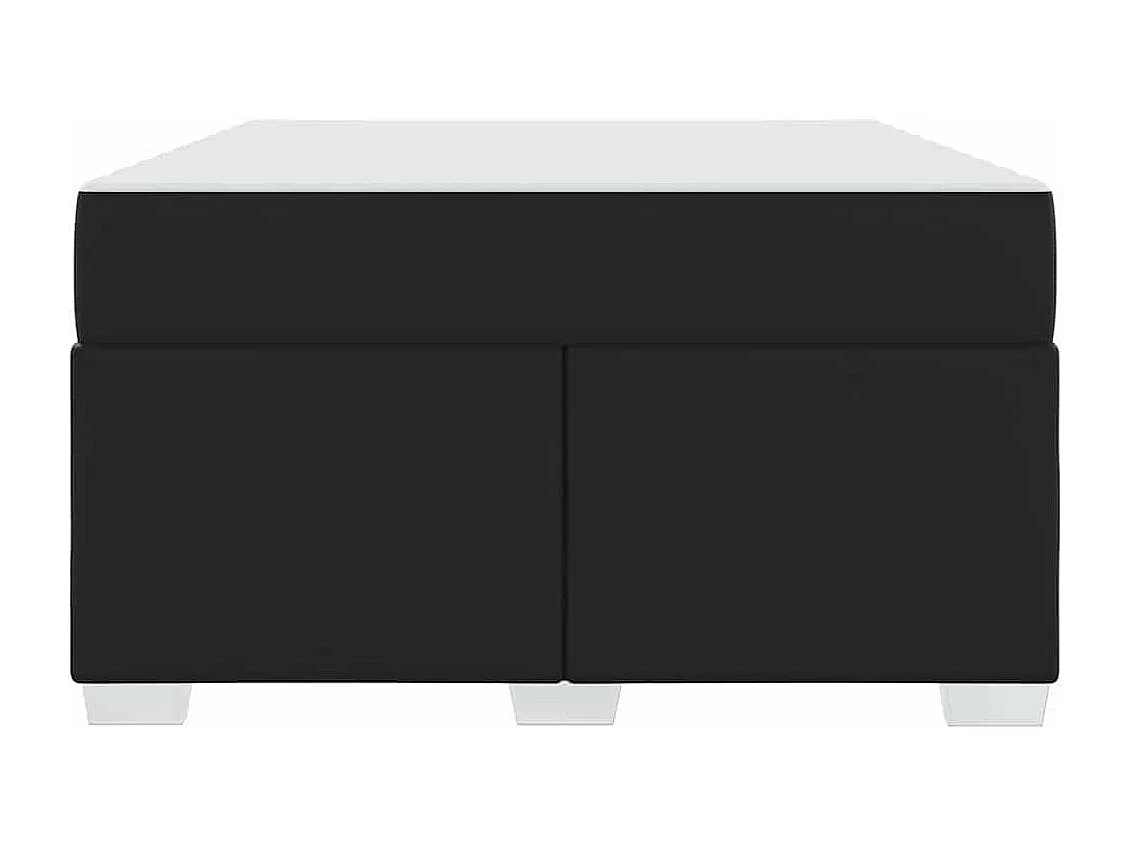 Cadre de lit Noir 120 x 200 cm Faux cuir