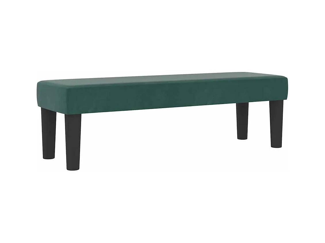 Boxspring bed met matras Donkergroen 120 x 190 cm Fluweel