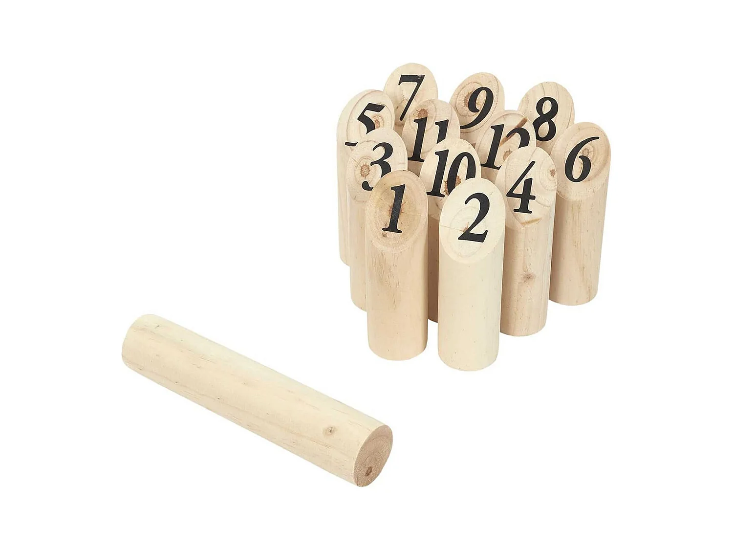 Jeu de Quilles Nordique en Bois