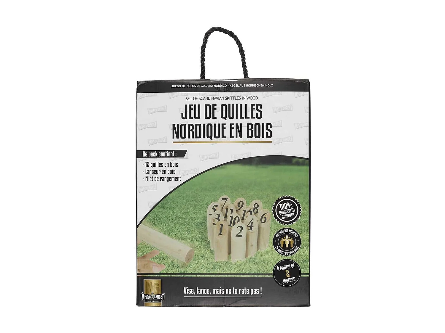 Jeu de Quilles Nordique en Bois - KETTEL