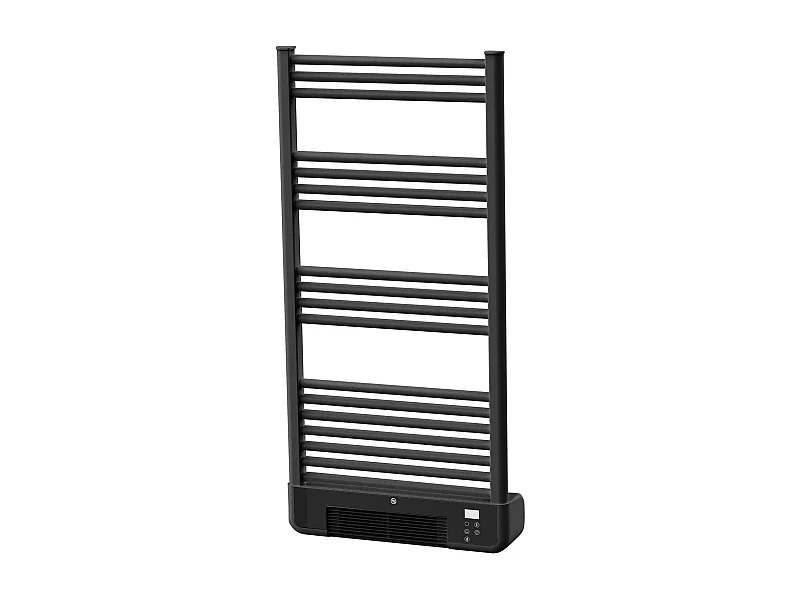 Handdoekradiator met geïntegreerde verwarming en WiFi-bediening