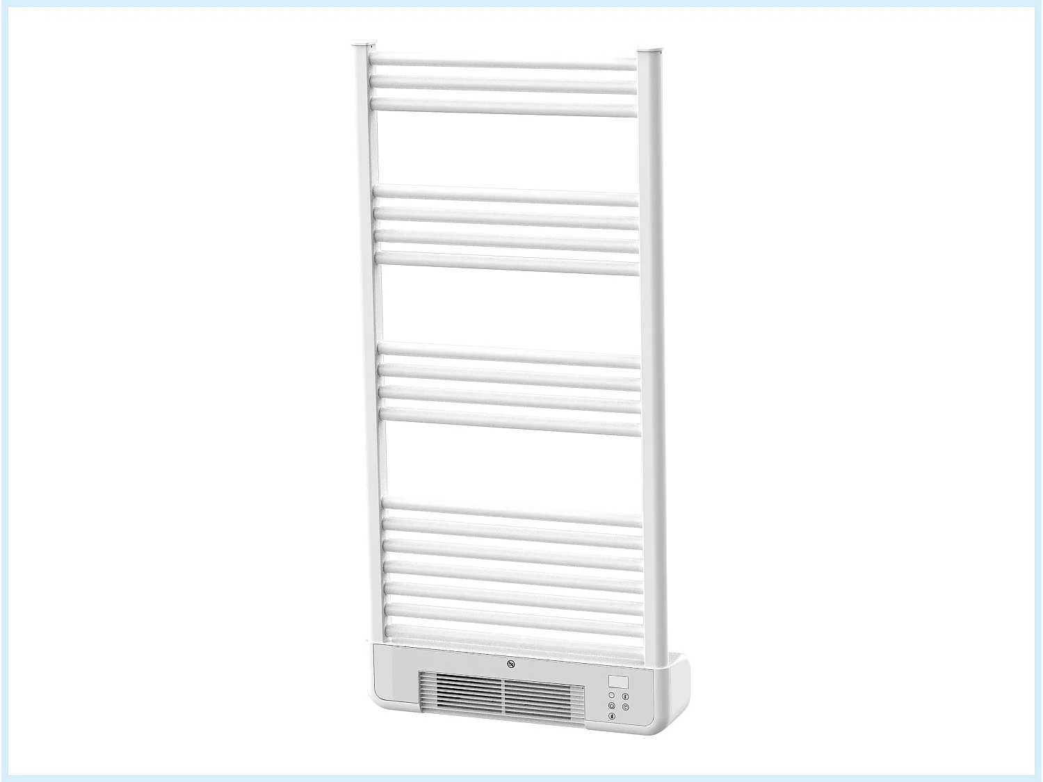 Radiateur sèche-serviettes avec chauffage intégré et contrôle WiFi