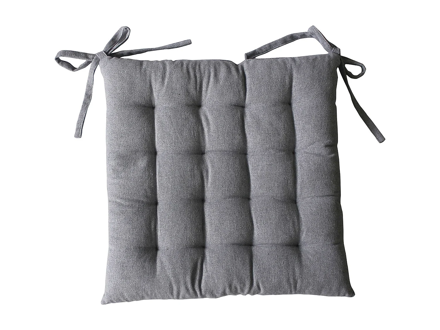 Almohadilla de silla de algodón reciclado 38 x 38 cm