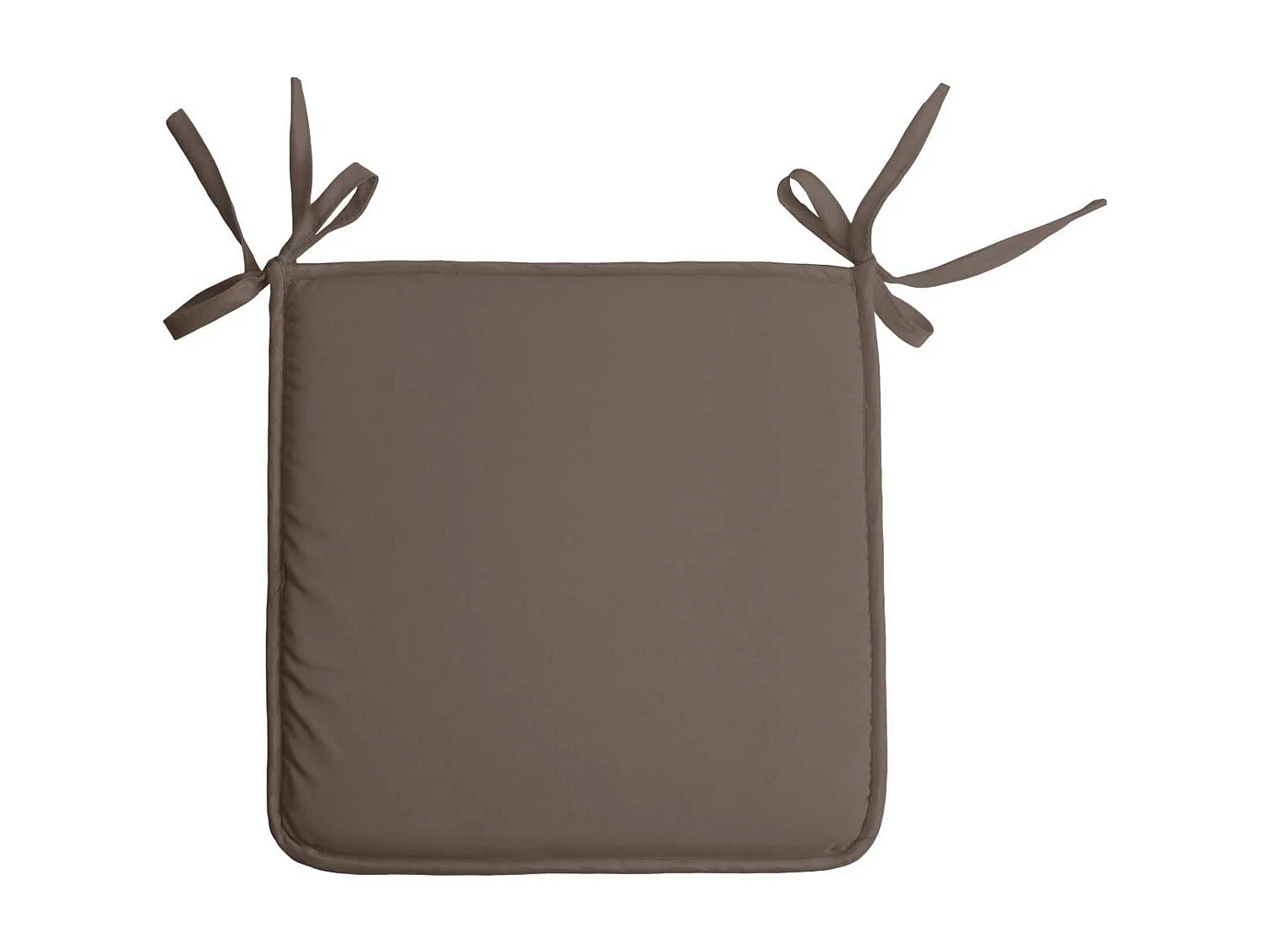 Galette de chaise unie aux multiples couleurs