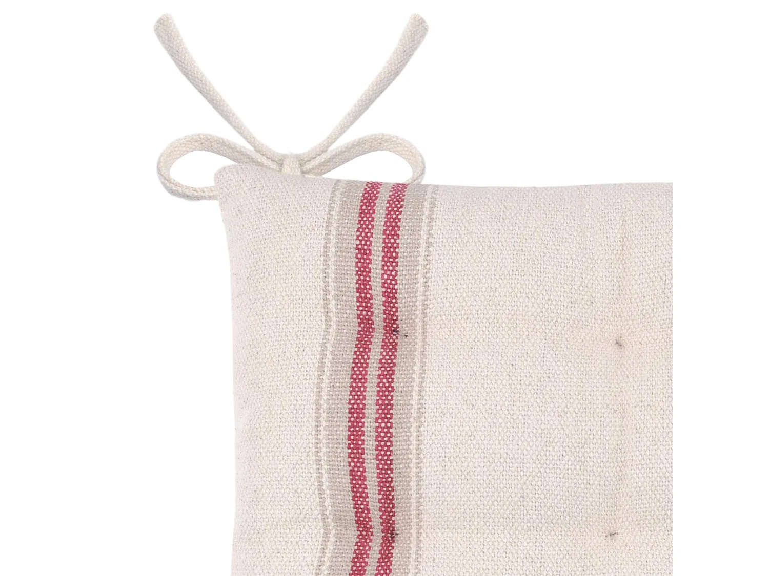 Cojín de silla con efecto tapicería antigua 40 x 40 cm