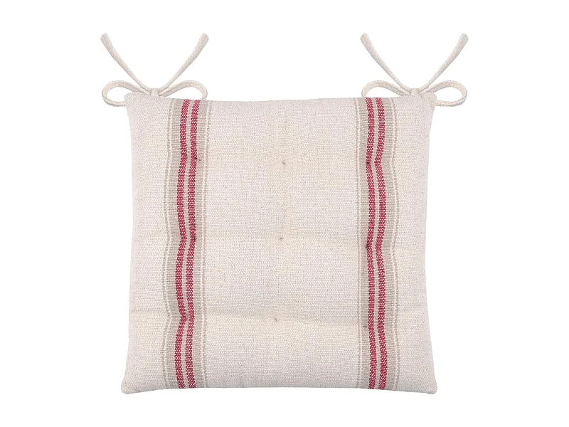 Stuhlkissen mit antikem Polsterungseffekt 40 x 40 cm