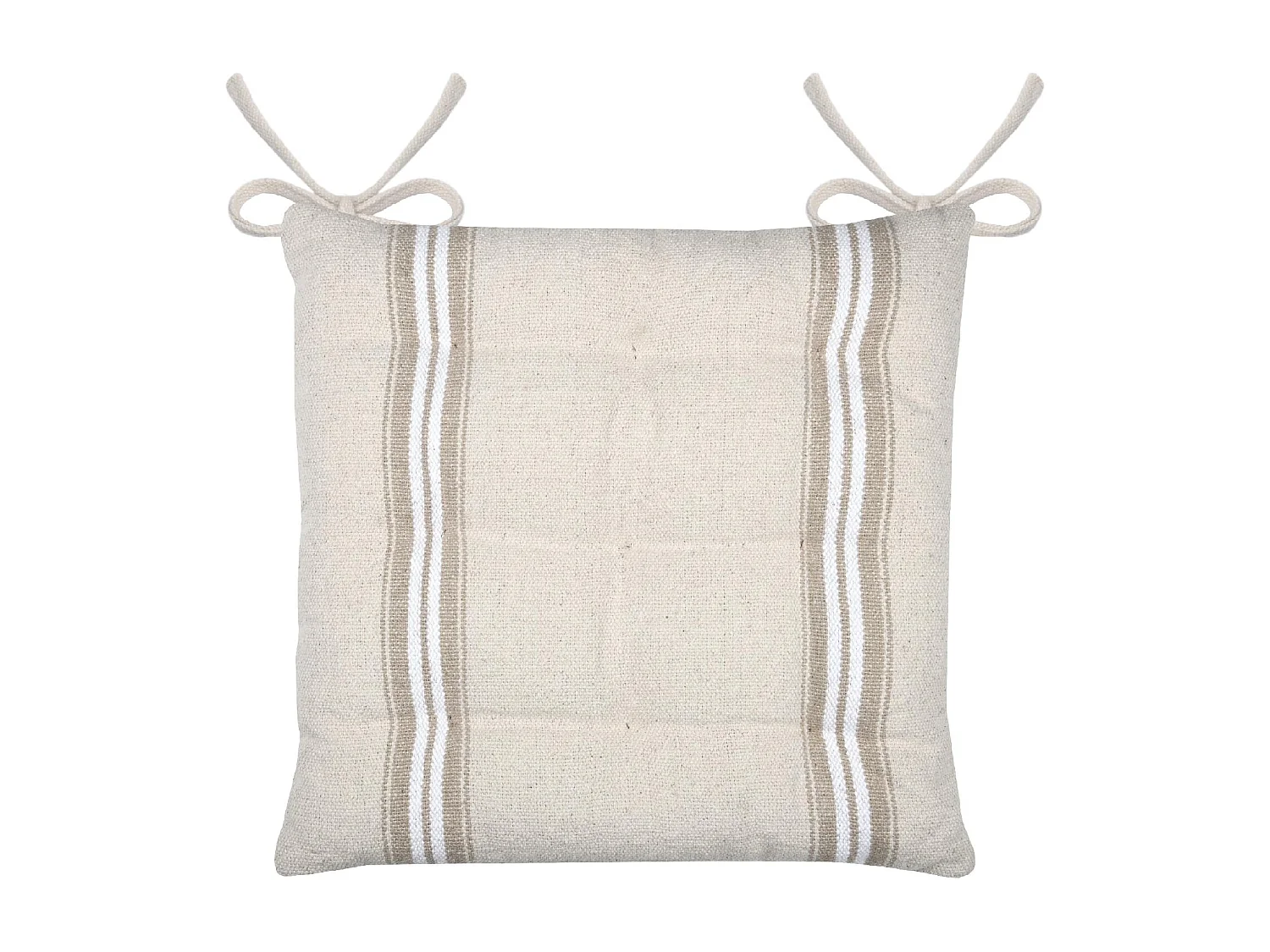 Cojín de silla con efecto tapicería antigua 40 x 40 cm