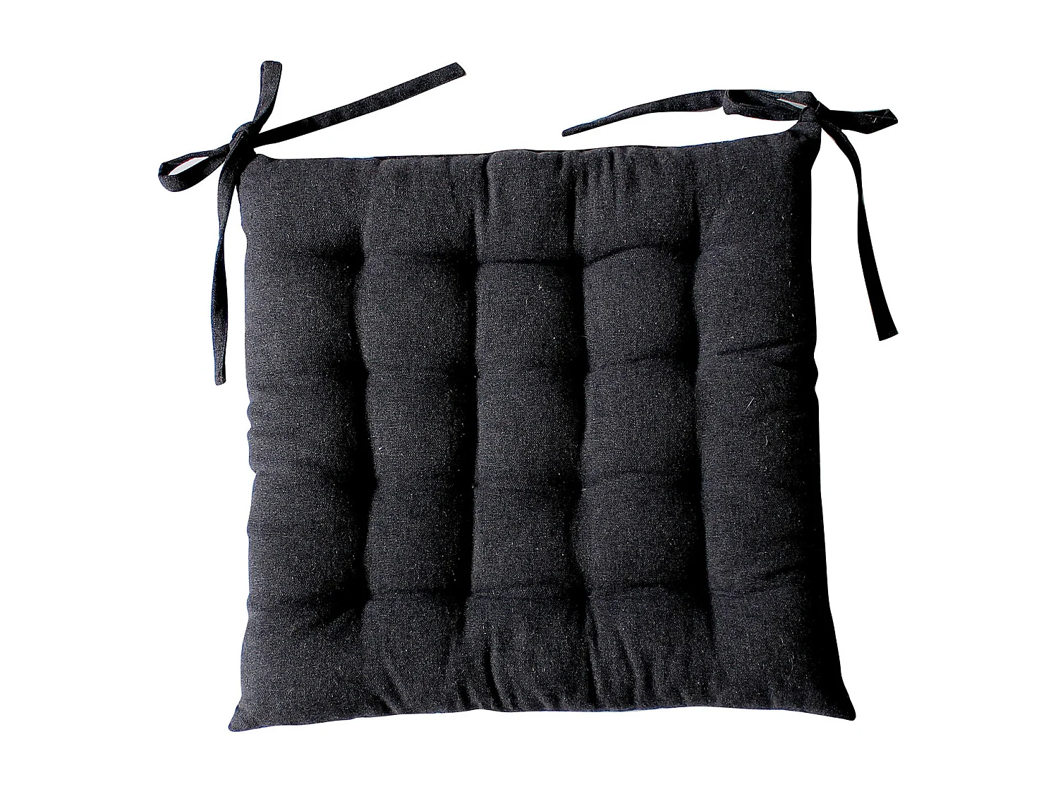 Almohadilla de silla de algodón reciclado 38 x 38 cm