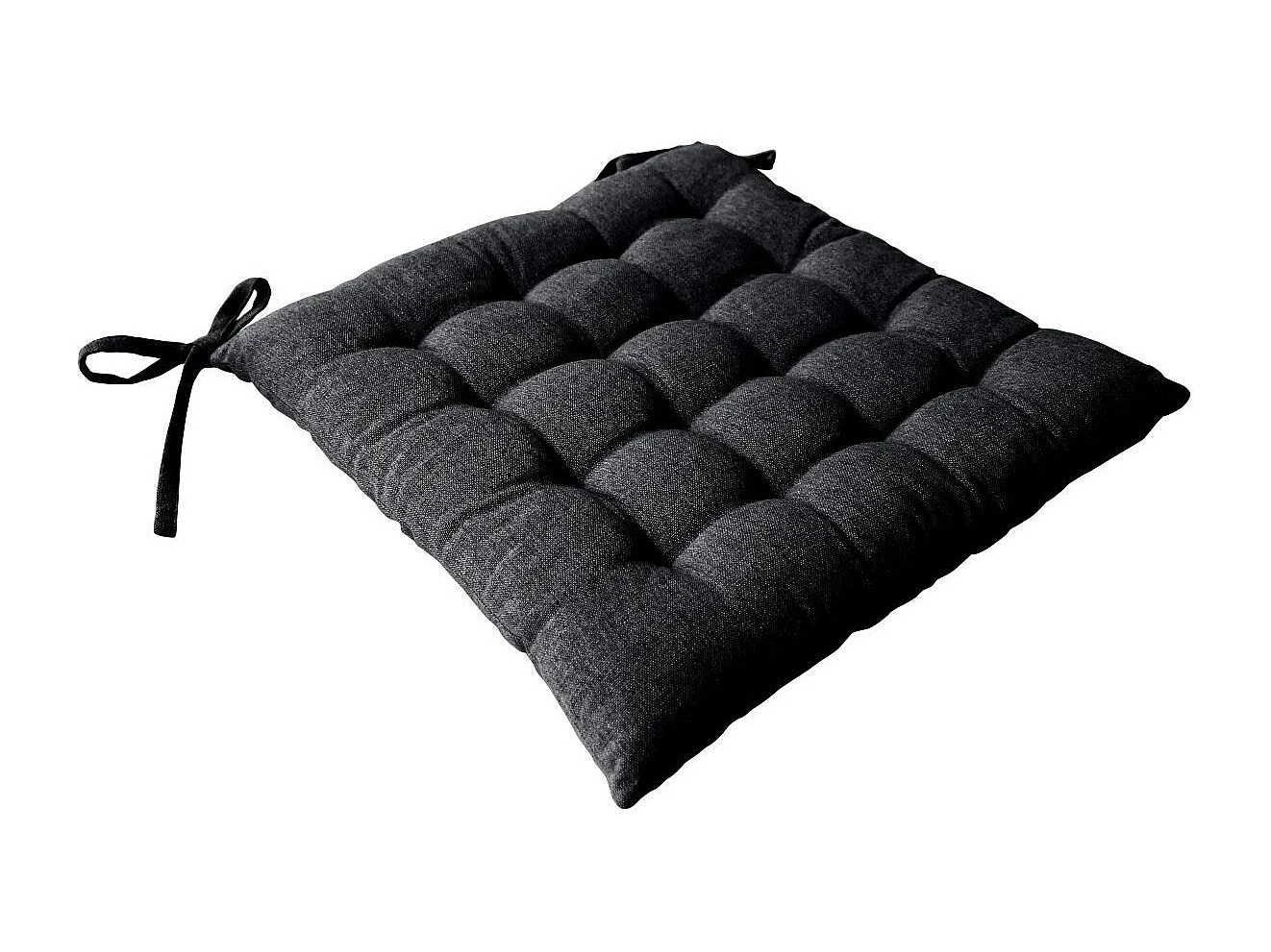 Stuhlkissen aus recycelter Baumwolle 38 x 38 cm