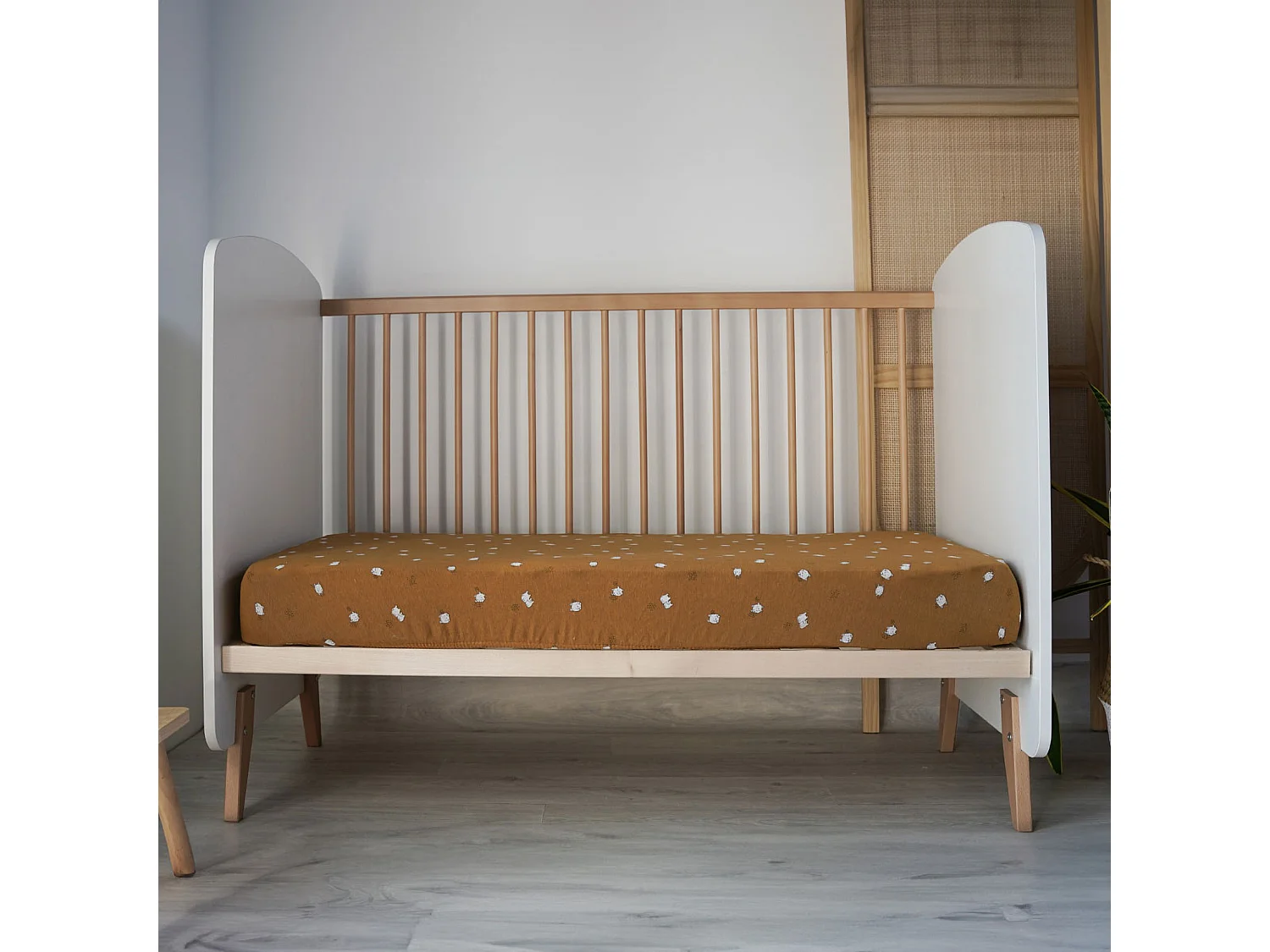 Drap housse en jersey de coton motif enfantin