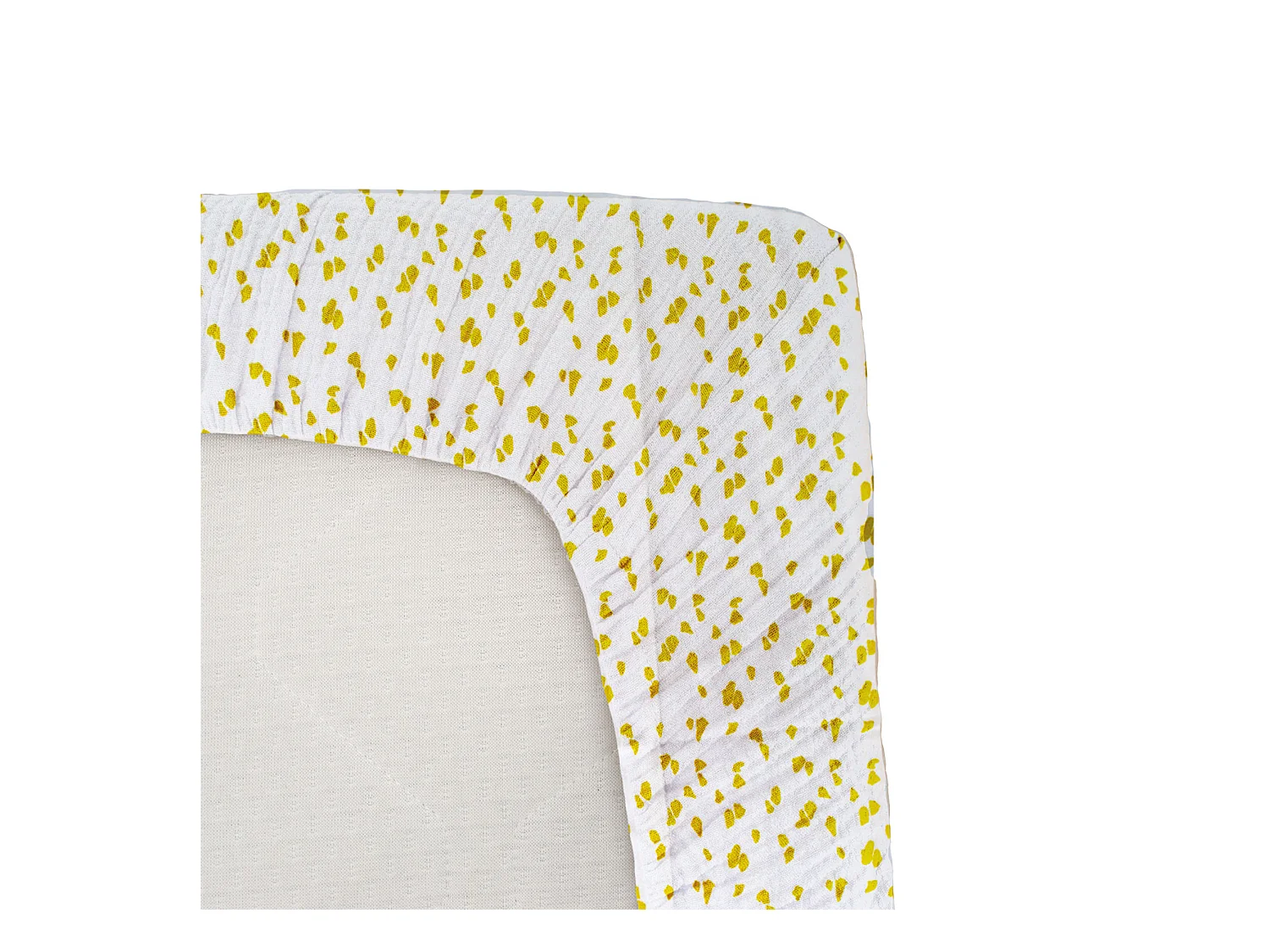 Sábana bajera de punto infantil con estampado sabana 70 x 140 cm