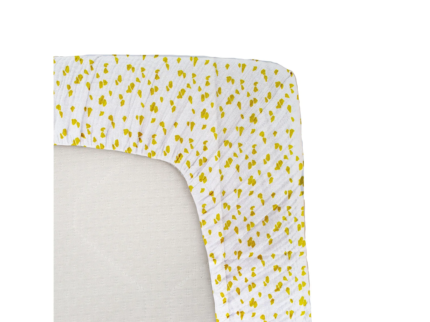 Drap housse Jersey enfant imprimé savane