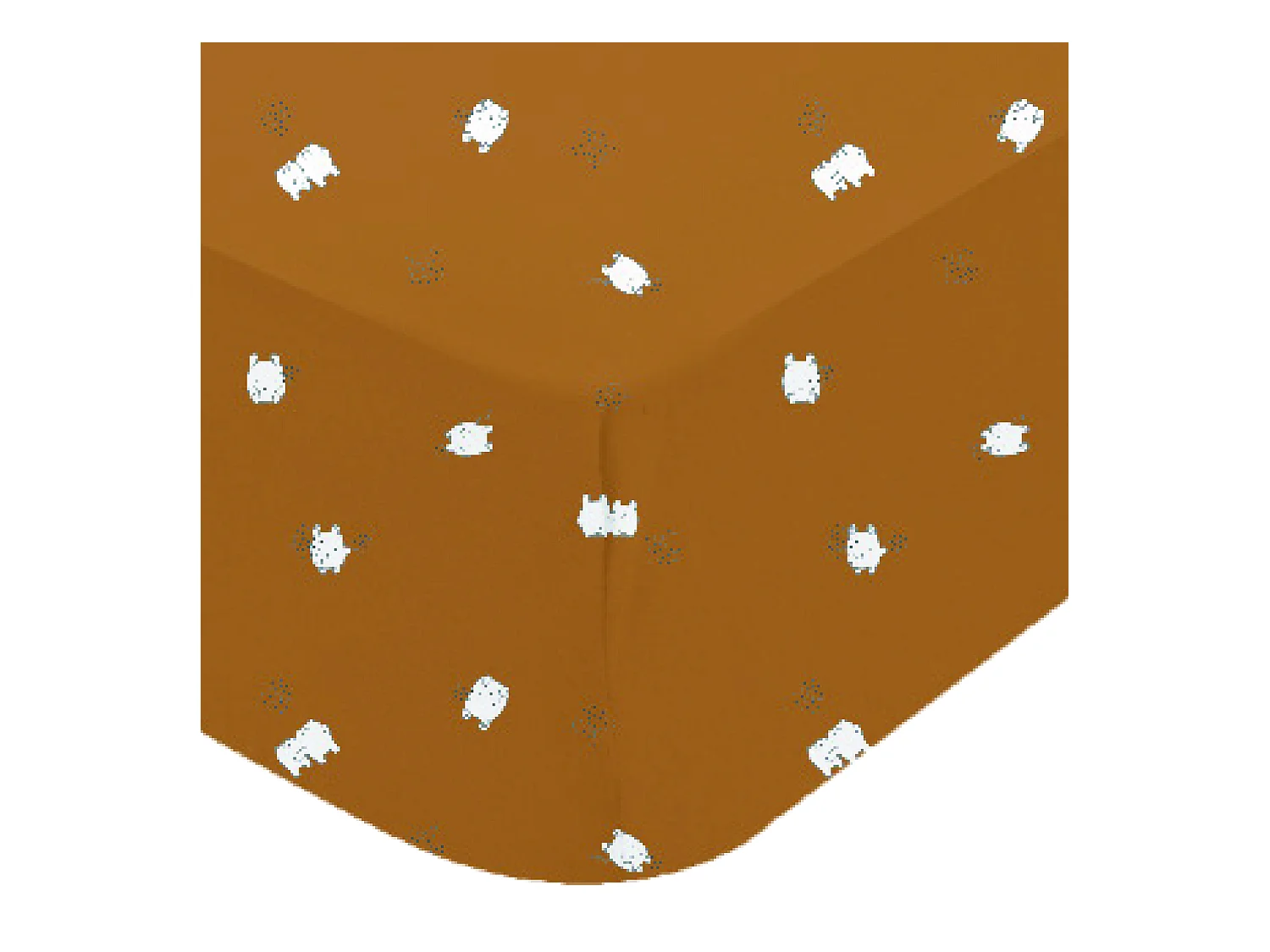 Spannbetttuch aus Baumwoll-Jersey mit kindlichem Design 70 x 140 cm