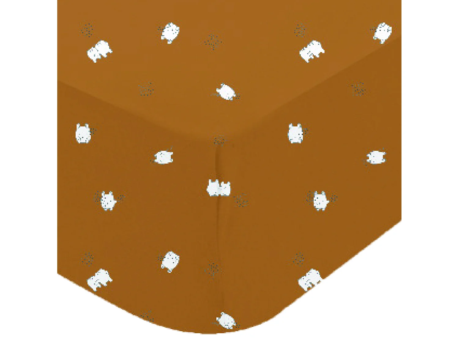 Spannbetttuch aus Baumwoll-Jersey mit kindlichem Design 70 x 140 cm