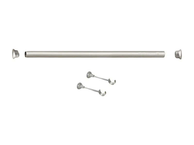 Kit de Barra 1m50 níquel mate 1 m 50