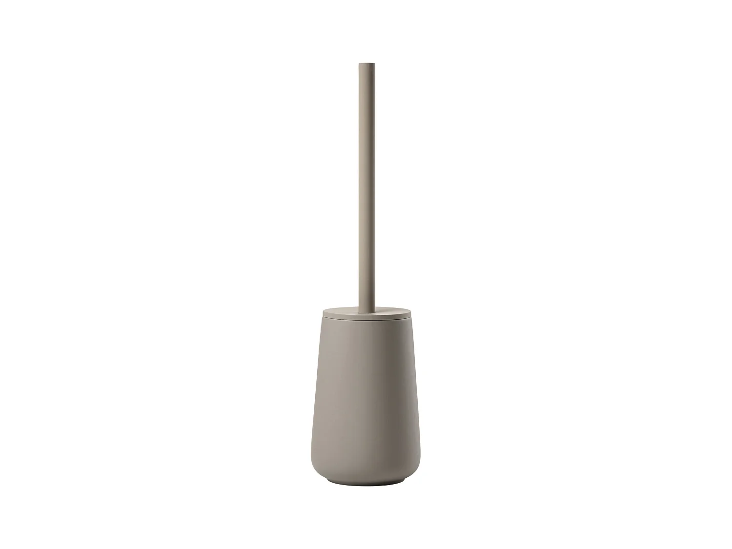 Brosse pour toilette en grès et acier