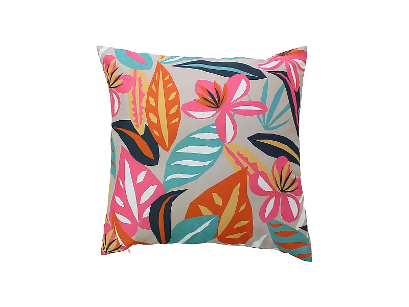 Outdoor-Kissen mit Blumenmuster