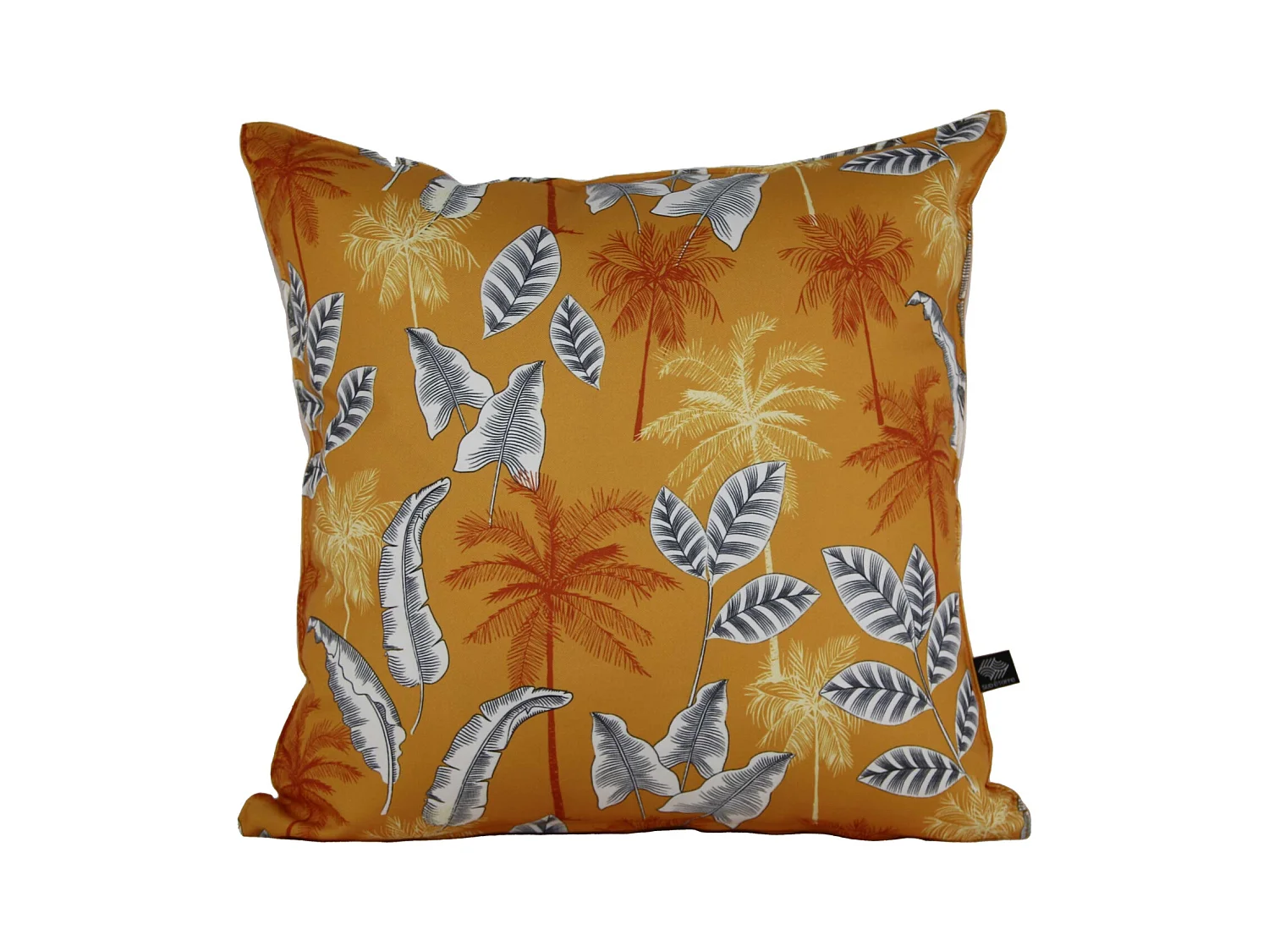 Coussin motif jungle extérieur