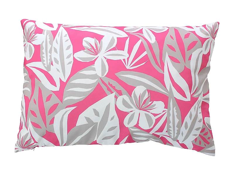 Coussin Déco d'Extérieur "Costa" 40x60cm Fuchsia