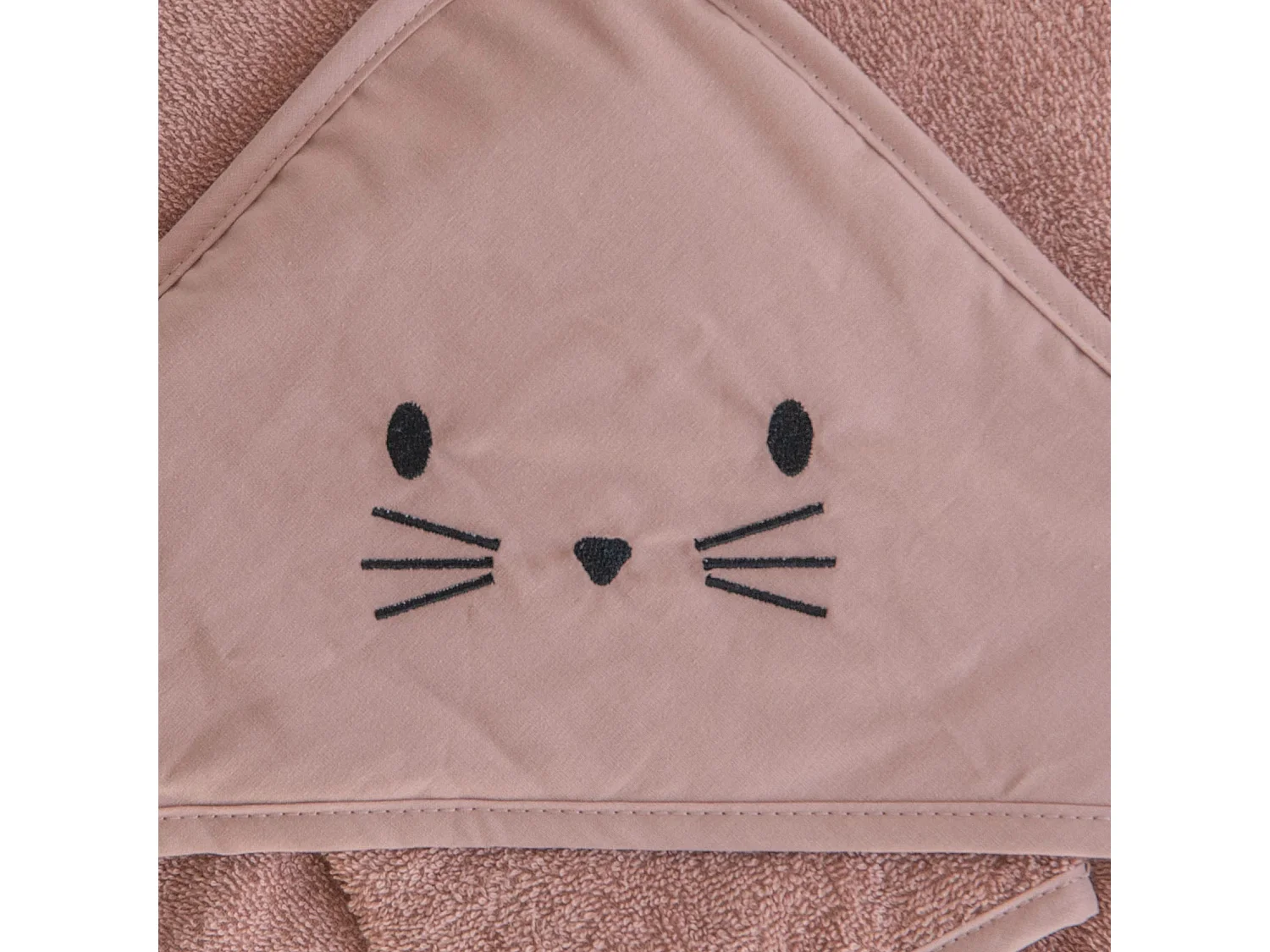 Set aus Bademantel und lustigem Handschuh