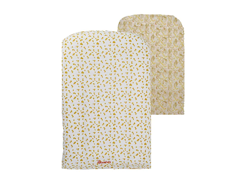 Colchón cambiador con funda reversible Safari