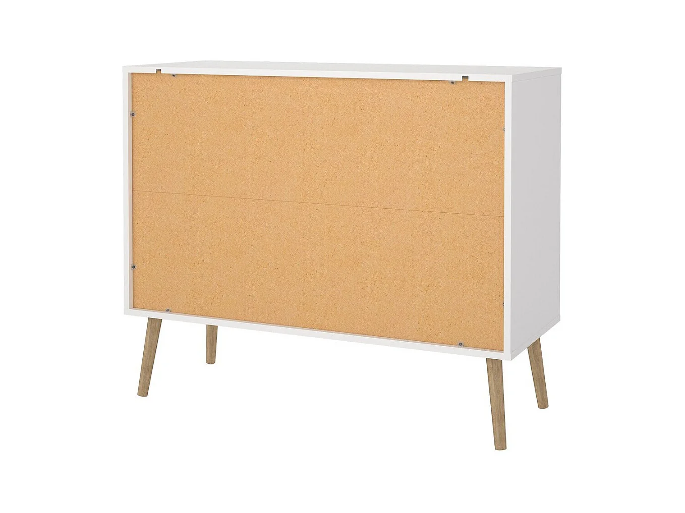 Commode 4 tiroirs avec pieds en bois L98,7 cm - TARP