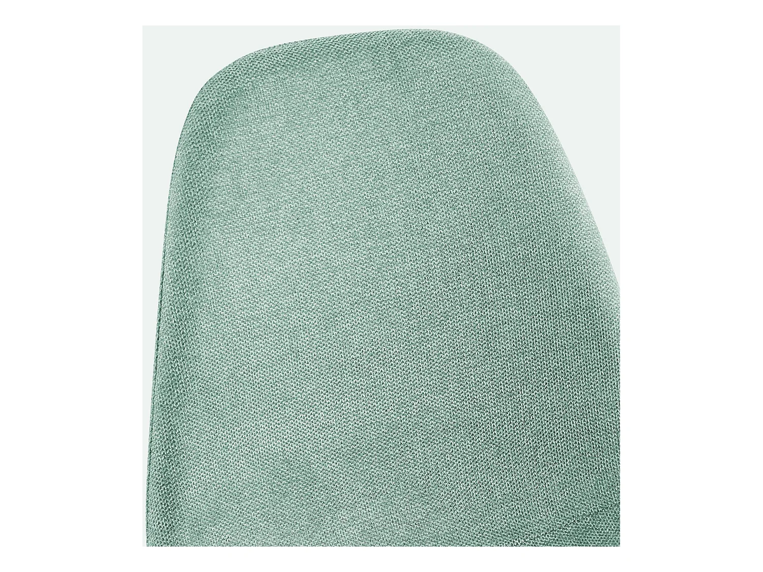 Lot de 4  chaise salle à manger - Tissu - Vert clair - Napier