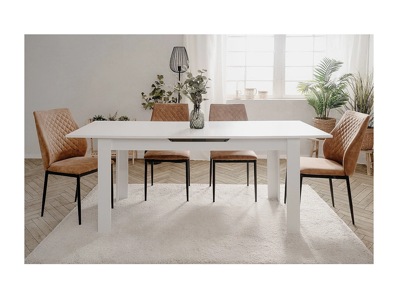 Tavolo da pranzo allungabile L160-200 cm - BIRMINGHAM