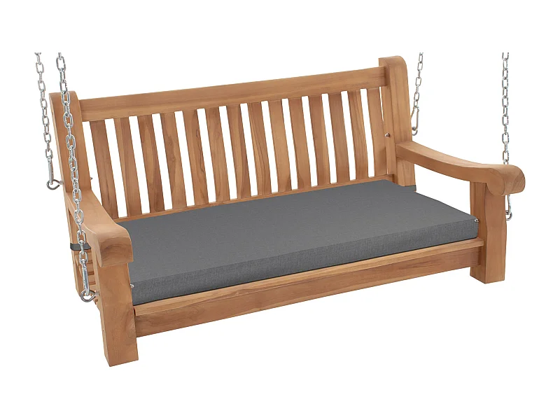 Banc de jardin - Bois - Gris foncé - Joyce