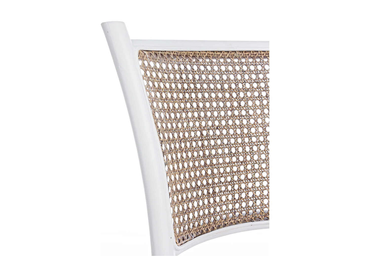 Chaise en bois d'orme blanc Carie - Lot de 2