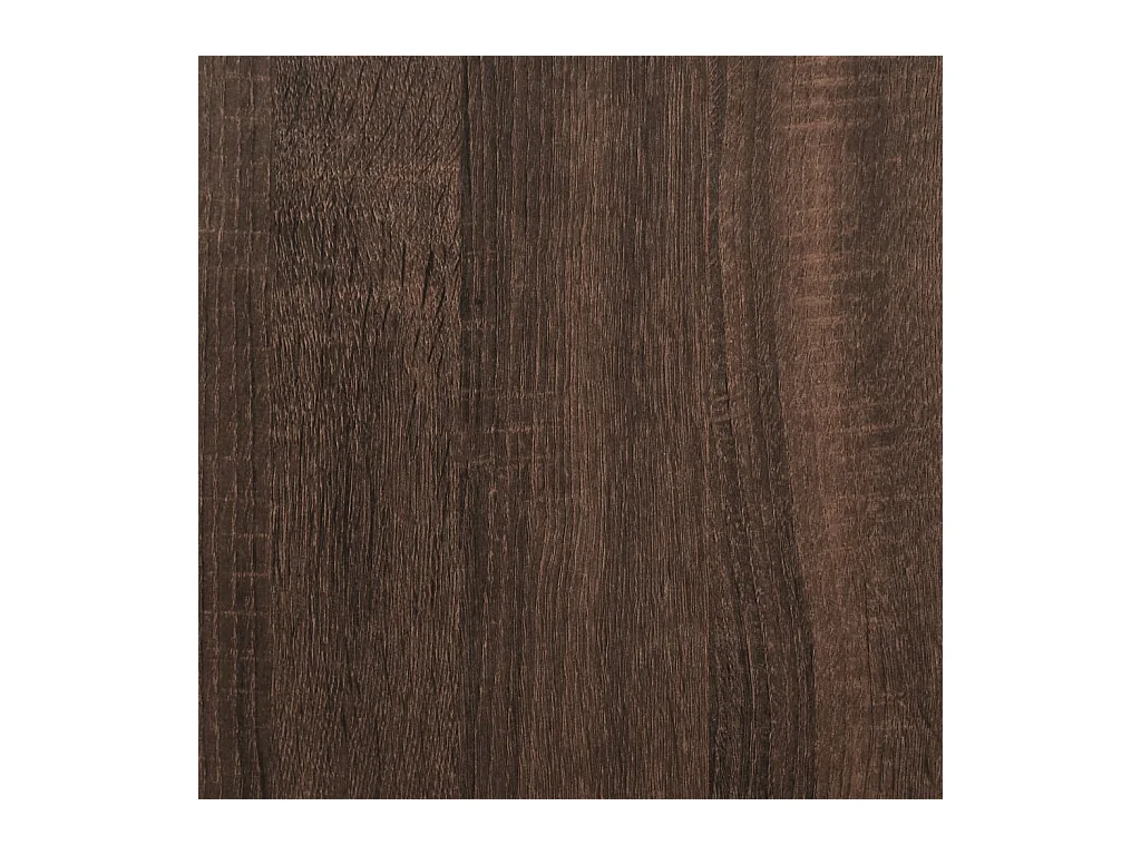 Julissa  Table basse chêne marron 51,5x51,5x30 cm bois d'ingénierie