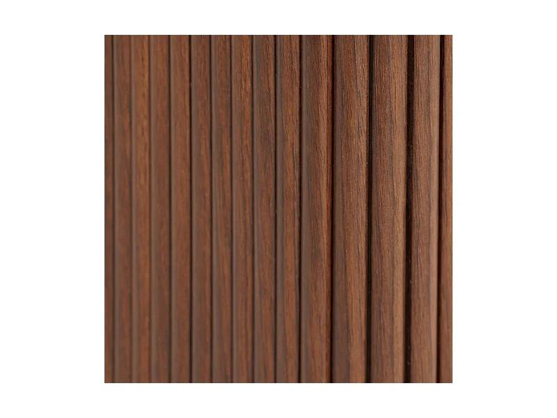 Table de Chevet 2 Tiroirs "Wany" 50cm Marron