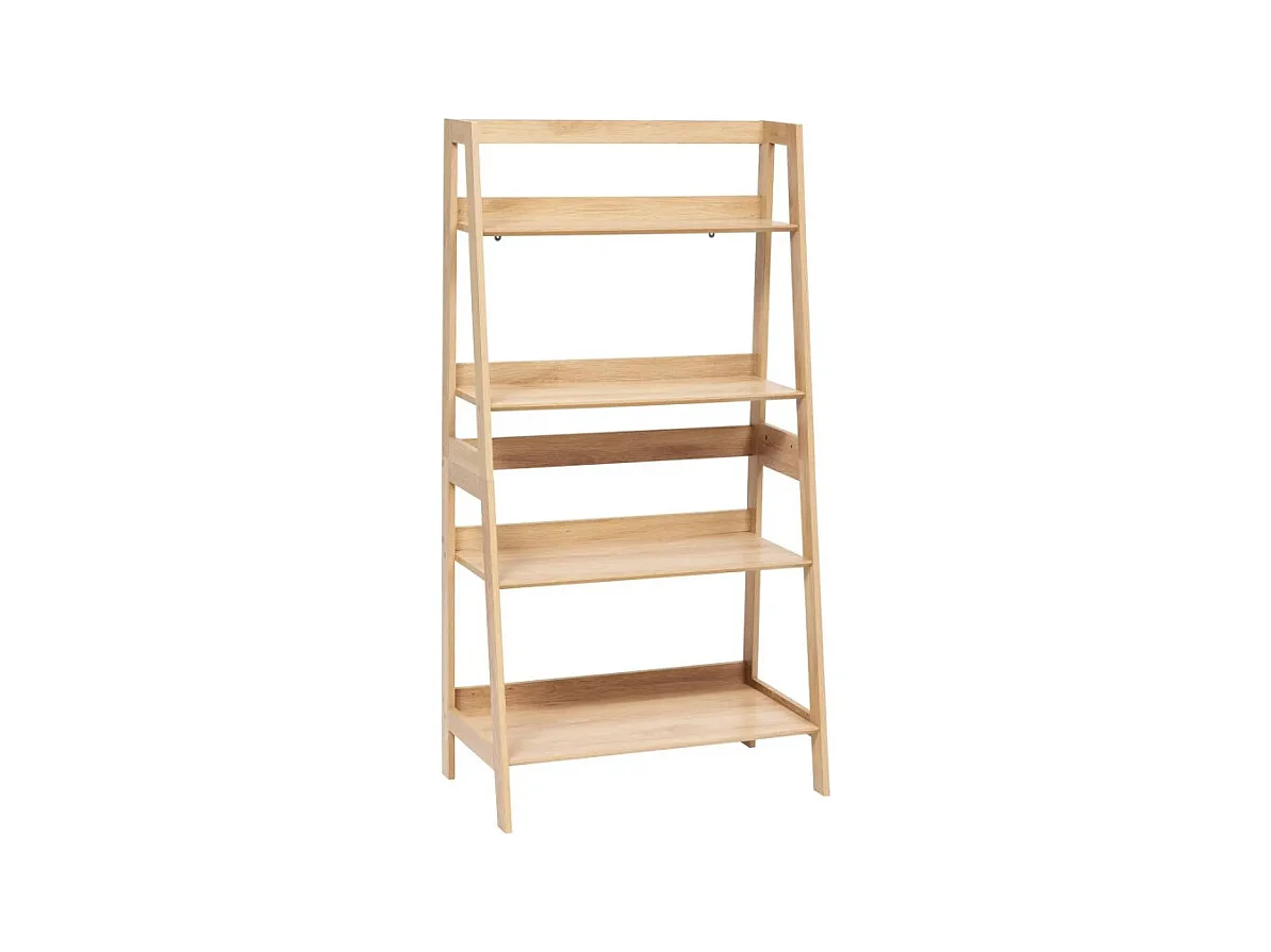 Étagère 4 Niveaux "Abana" 146cm Naturel