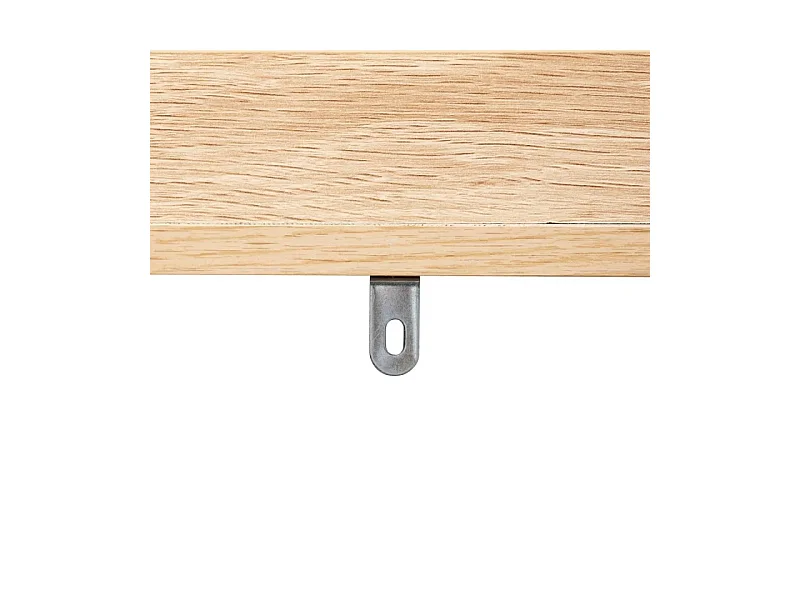 Étagère 4 Niveaux "Abana" 146cm Naturel