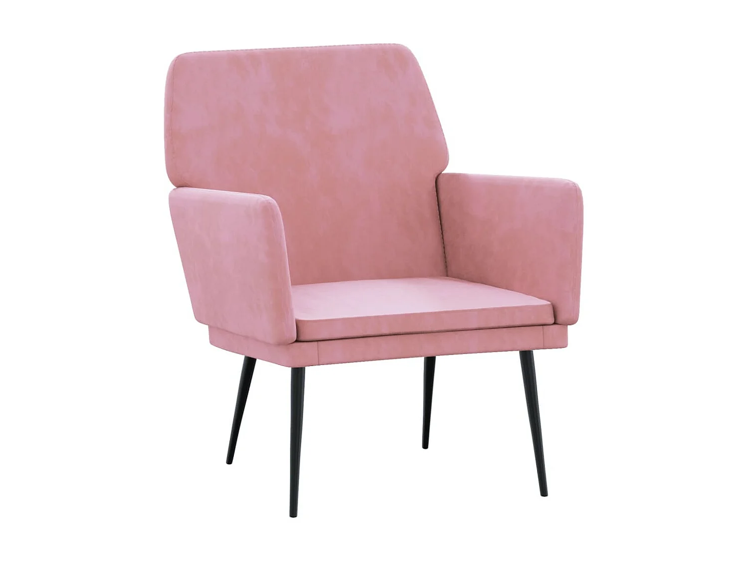 Silvenn  Fauteuil Rose 62x79x79 cm Velours