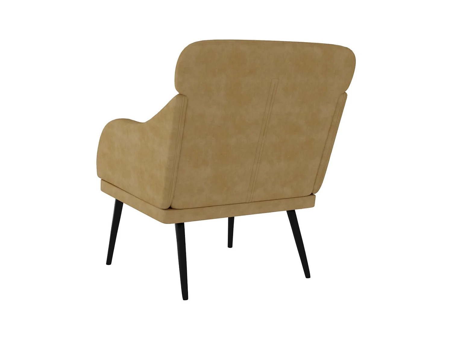 Leon Scott  Fauteuil Marron 63x76x80 cm Velours