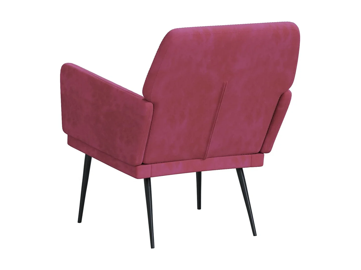 Silvenn  Fauteuil 62x79x79 cm fluweel wijnrood