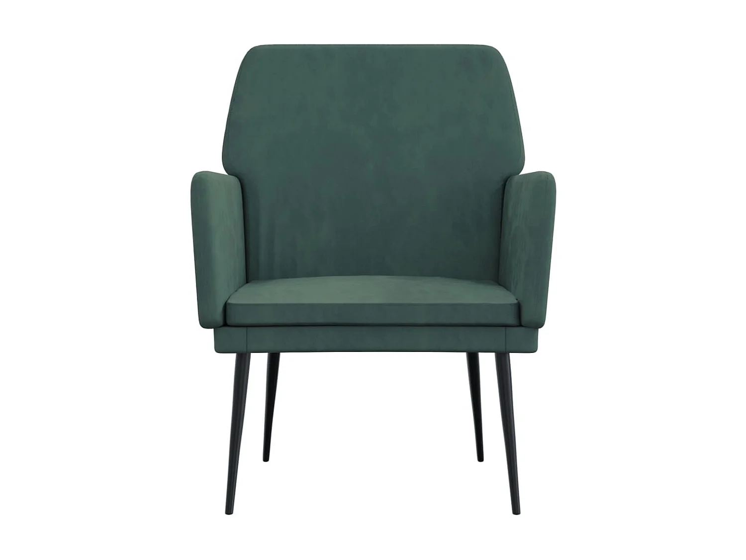 Silvenn  Fauteuil Vert foncé 62x79x79 cm Velours