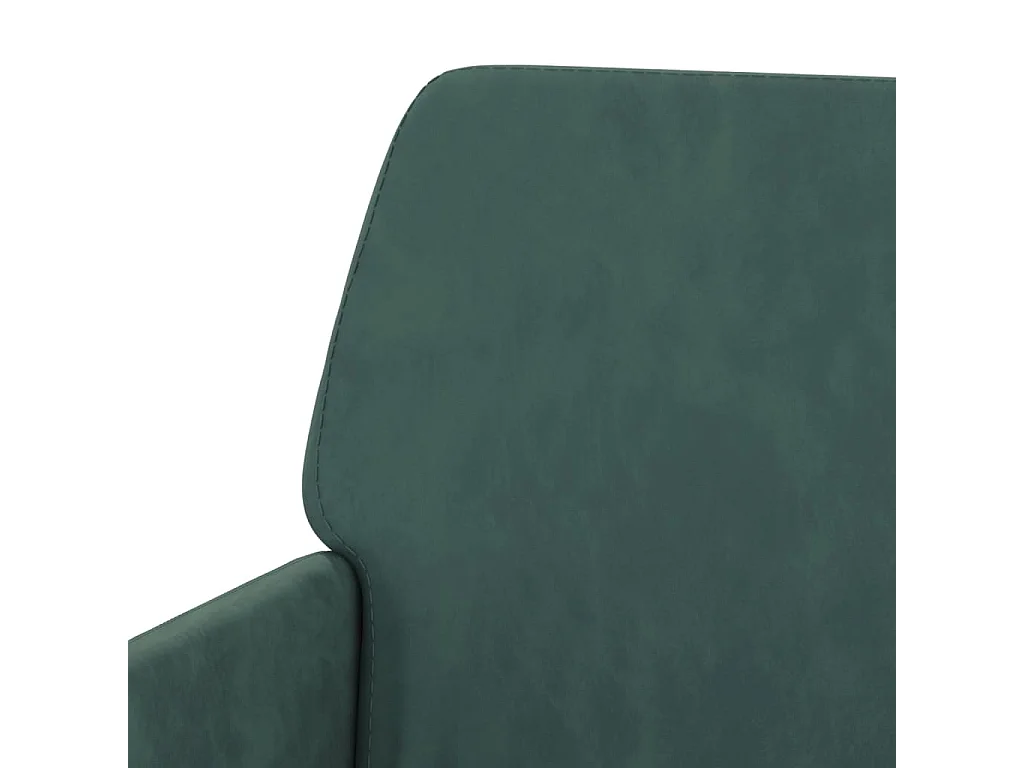 Silvenn  Fauteuil Vert foncé 62x79x79 cm Velours