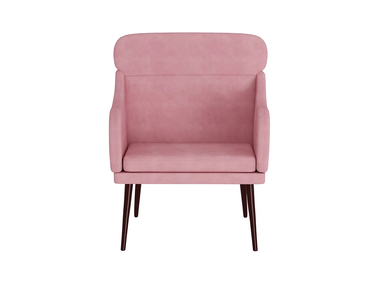 Leon Scott  Fauteuil Rose 63x76x80 cm Velours