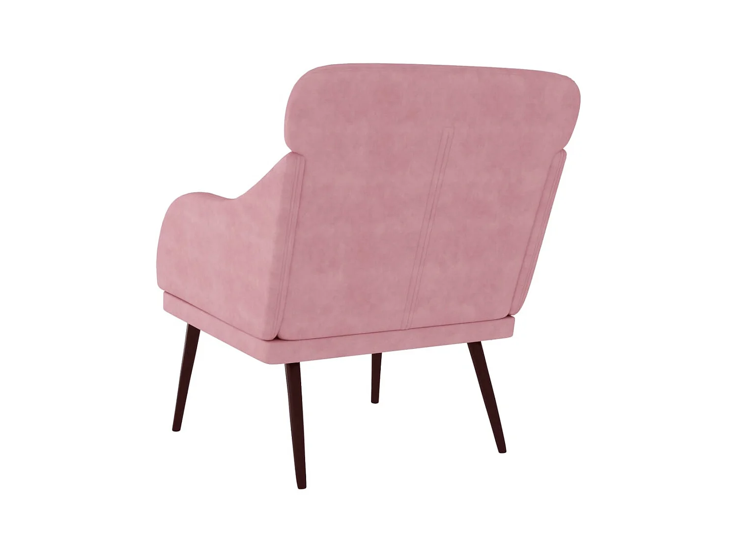 Leon Scott  Fauteuil Rose 63x76x80 cm Velours