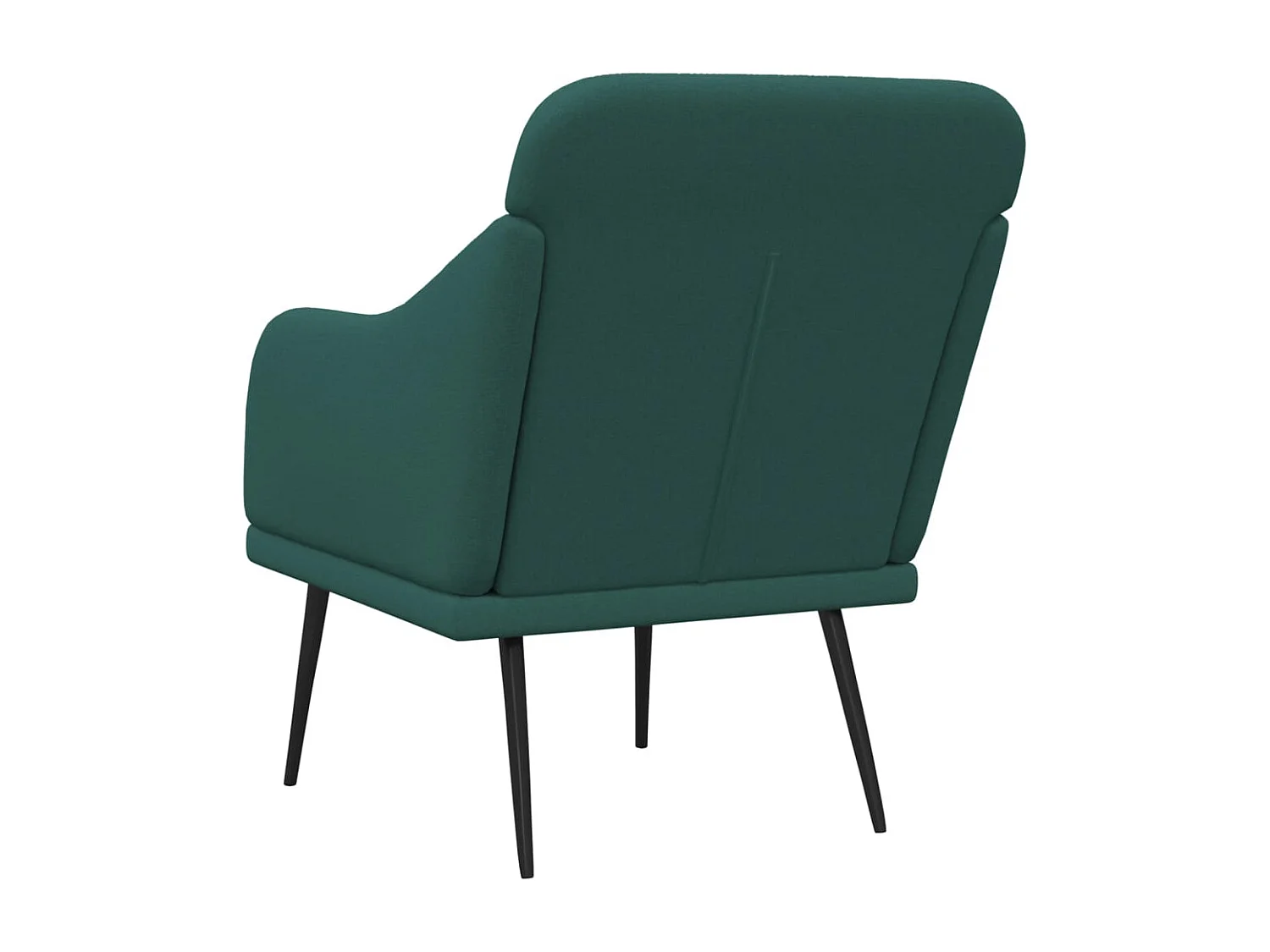 Nylra  Fauteuil Vert foncé 63x76x80 cm Tissu