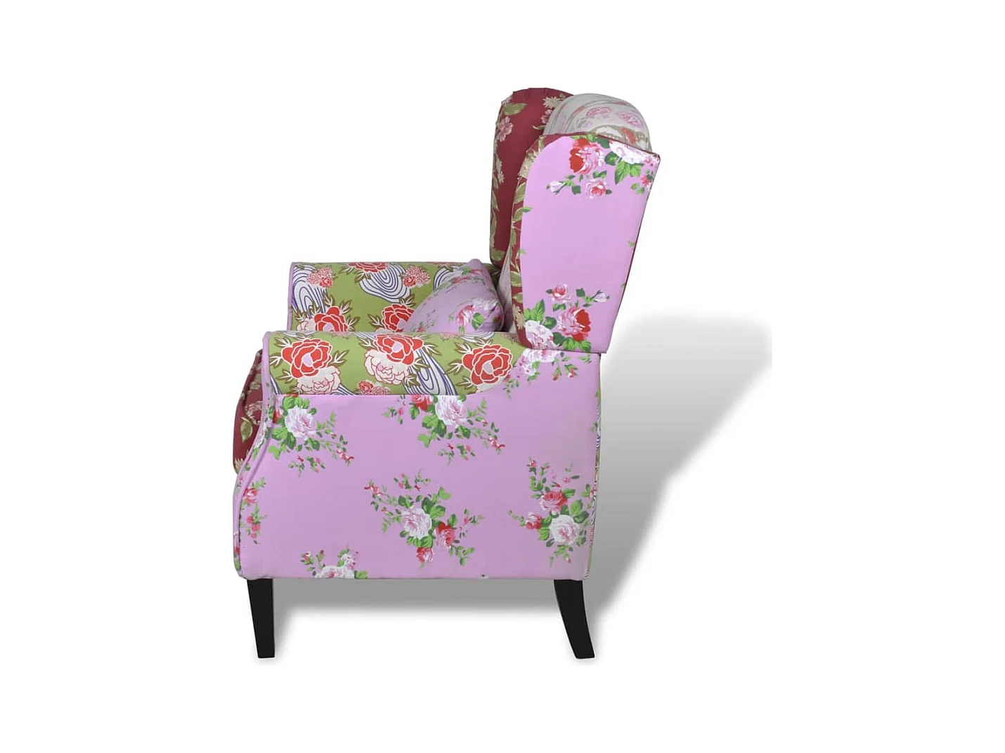 Garden Furniture -  Fauteuil avec design de patchwork Tissu