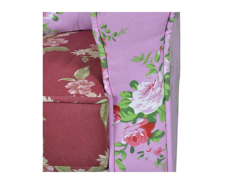 Garden Furniture -  Fauteuil avec design de patchwork Tissu