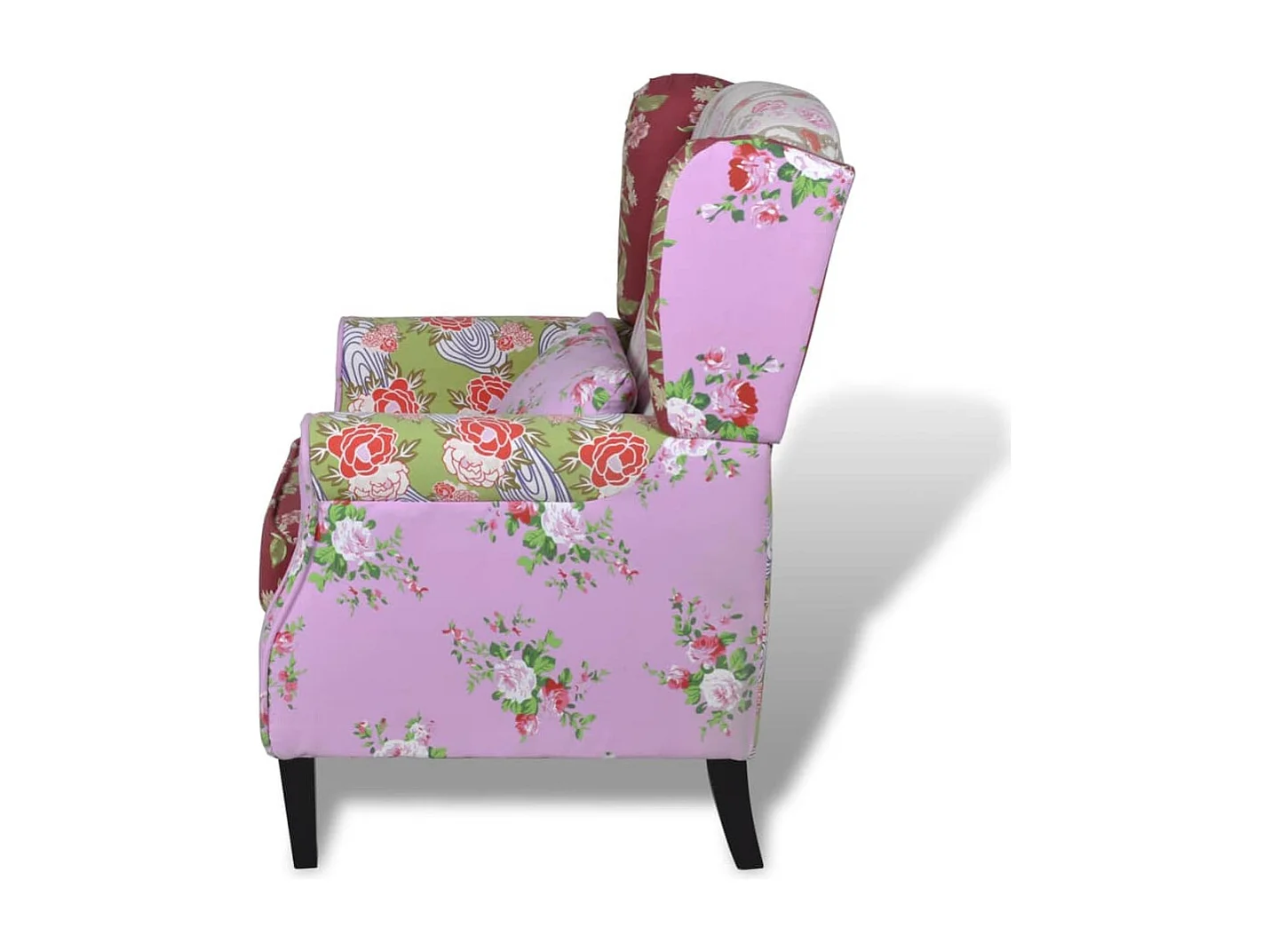 Garden Furniture -  Fauteuil avec design de patchwork Tissu
