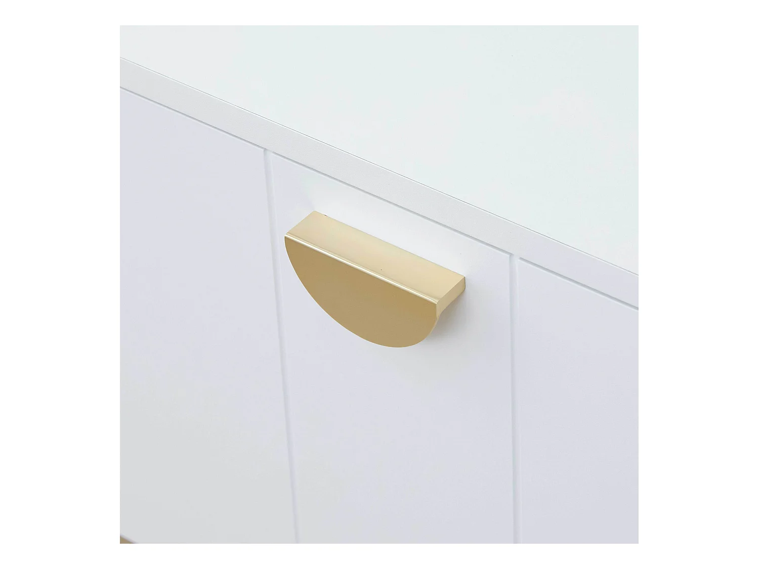 Moderne witte 200 cm wand-tv-kast