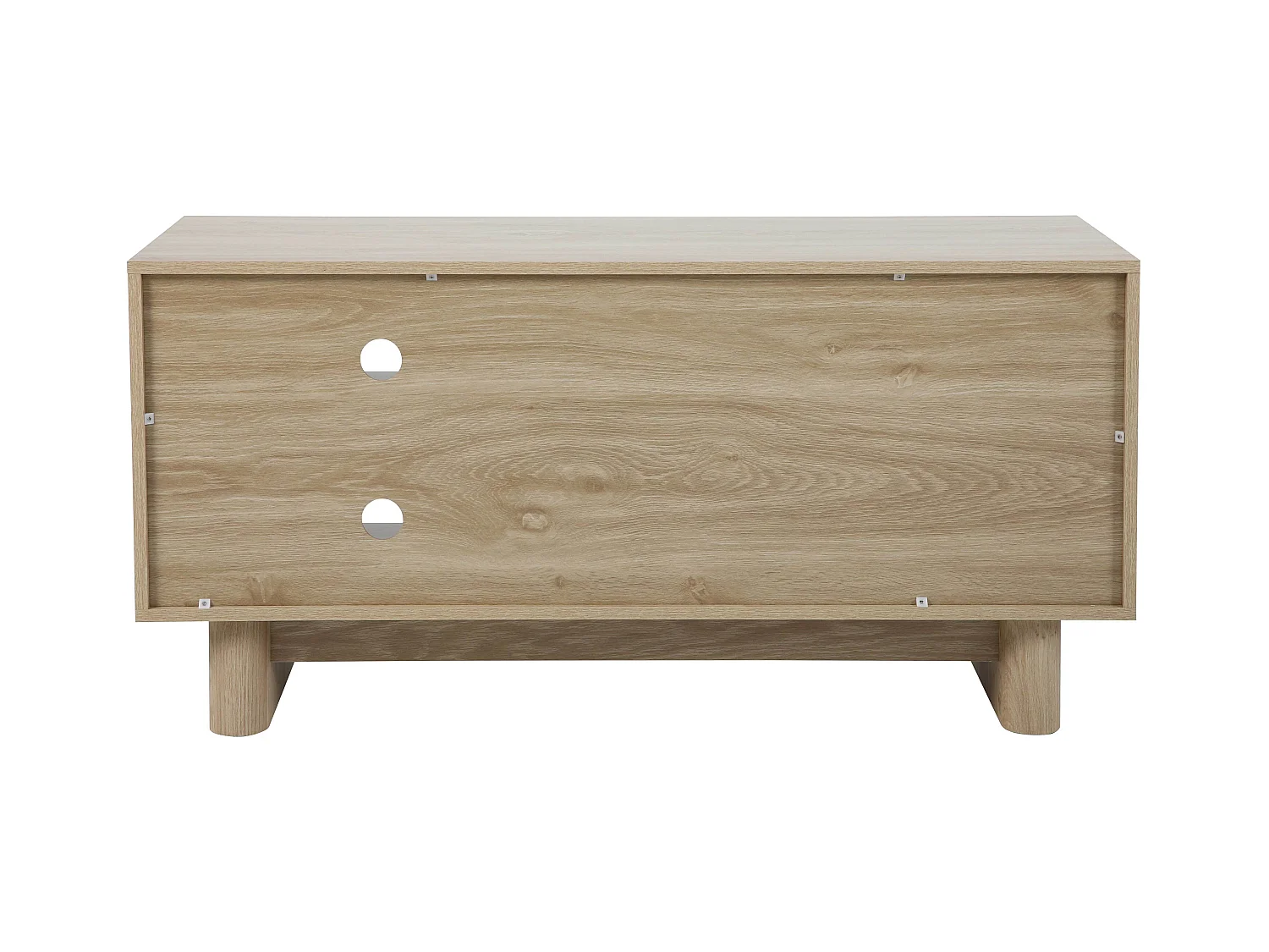 Meuble TV 120 cm scandinave bois clair