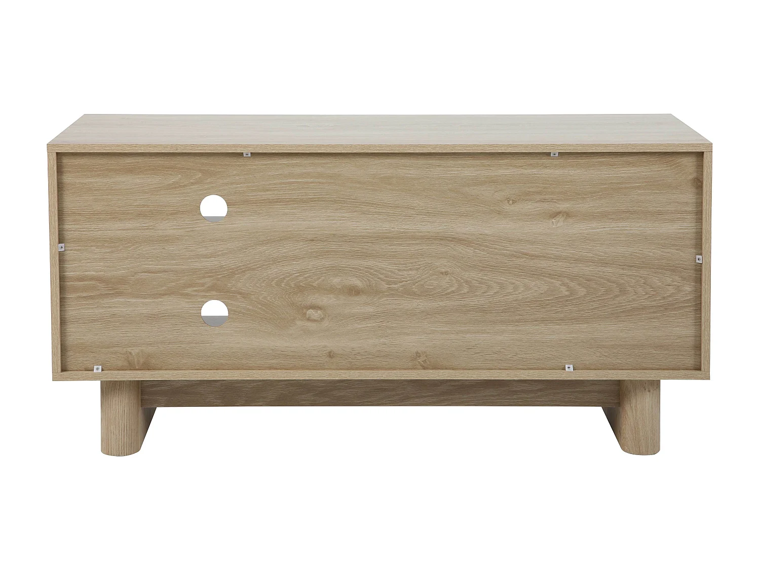 Meuble TV 120 cm scandinave bois clair