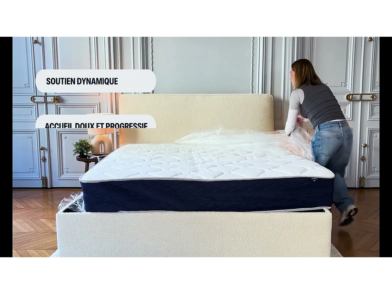 Matelas hybride 180x200cm épais 25cm Lumea Infinite