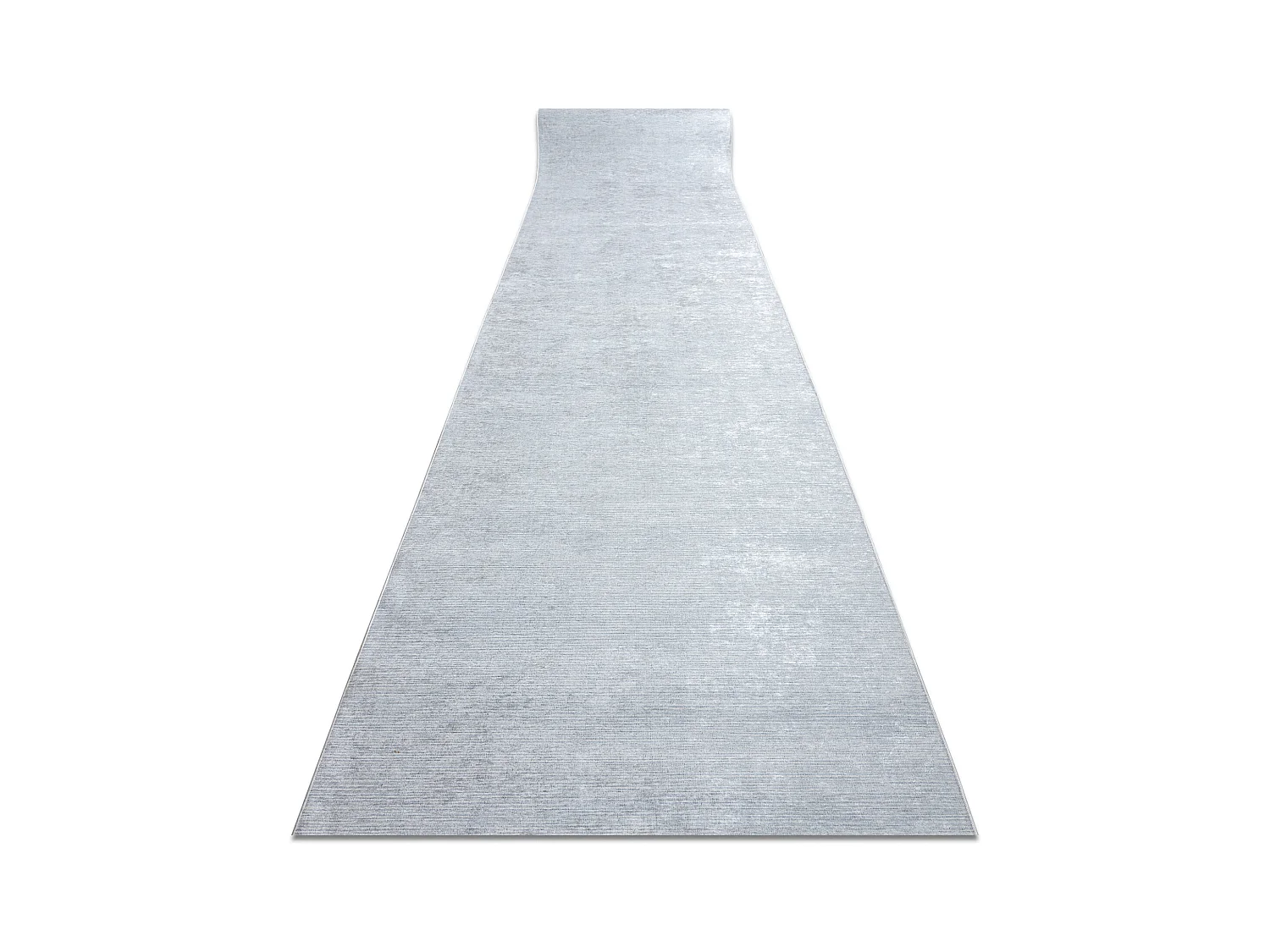 TAPIS DE COULOIR antidérapant LOTUS SMOOTH 52421 Mélange gris lavabl 80x630 cm